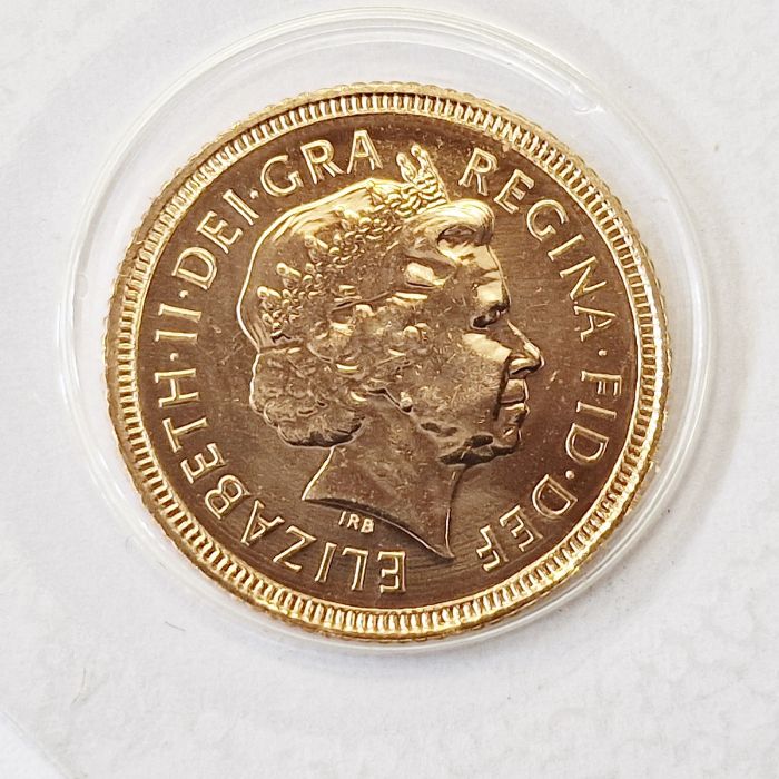 Gold half-sovereign 2000, brilliant uncirculated - Bild 2 aus 2