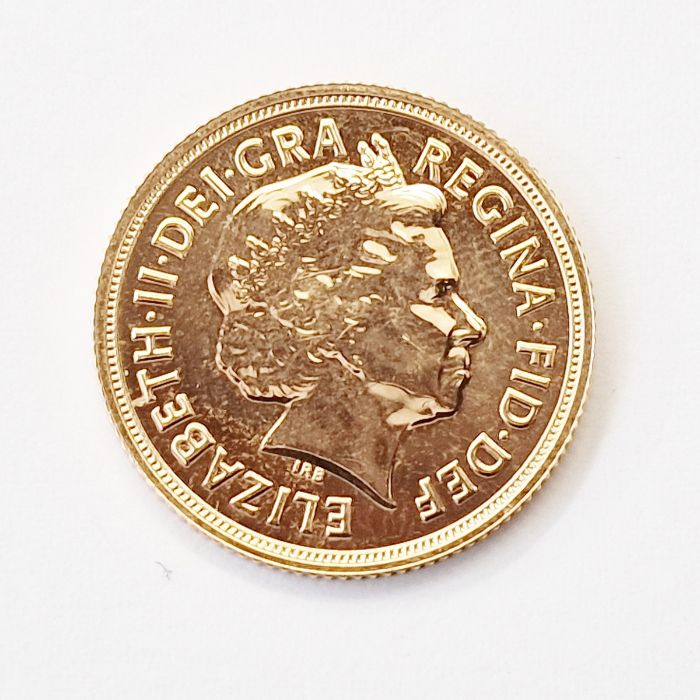 Gold sovereign 2014, brilliant uncirculated - Bild 2 aus 2