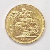 Victorian sovereign, Melbourne mint 1879