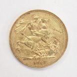 Victorian sovereign, Melbourne mint 1881