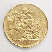 Victorian sovereign 1876