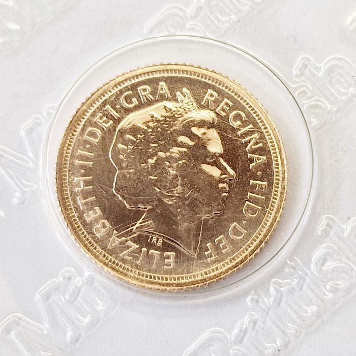 Gold half-sovereign 2010, brilliant uncirculated - Bild 2 aus 2