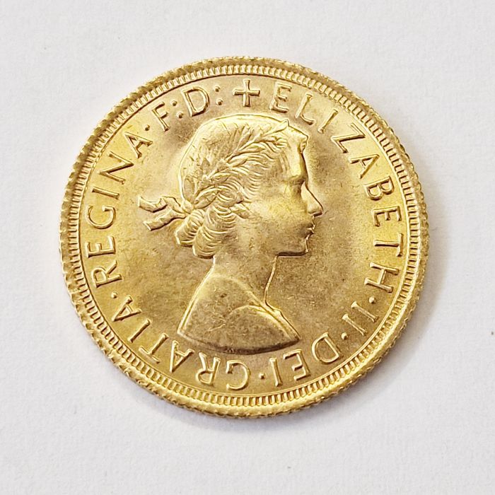 Gold sovereign 1968 - Bild 2 aus 2