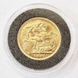 Gold sovereign 1907