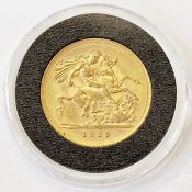 Gold sovereign 1929