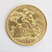 Victorian sovereign, Melbourne mint 1878