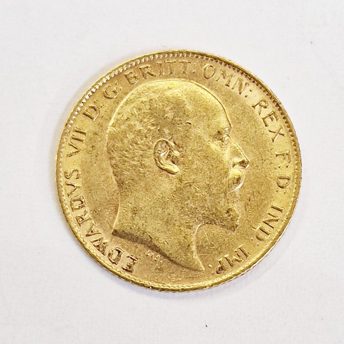 Gold half-sovereign 1910 - Bild 2 aus 2