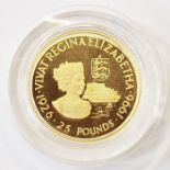 Bailiwick of Guernsey 25 pound coin, 1996