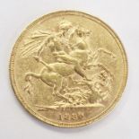 Victorian sovereign 1880