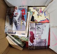 Giles cartoons , limp and hardback covers - quantity ( 1 box)