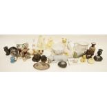 Large quantity of assorted animal models and figurines and further assorted china (3 boxes)