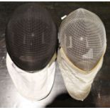 Two Leon Paul fencing masks (2)