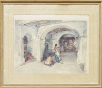 After William Russell Flint  Three colour prints  "Pendant", signed in pencil lower right, "