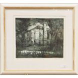 LOT MOVED TO MAIN SALE Fiona Lief  Artists proof Edgbaston Hall, signed and dated 01, 28cm x 32cm