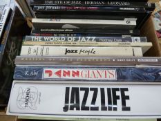 Jazz, swing and big band interest, various volumes to include:- Keepnews, Orrin and Grauer, Bill