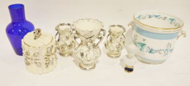 Small quantity of Royal Worcester cups and saucers, a small quantity of Spode Copeland dinner
