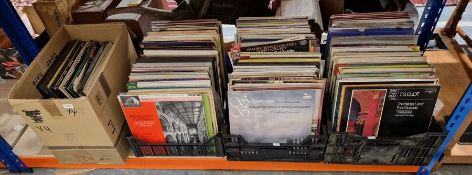 Large collection of classical music vinyl LP's and box sets (4 boxes) Condition ReportAdditional