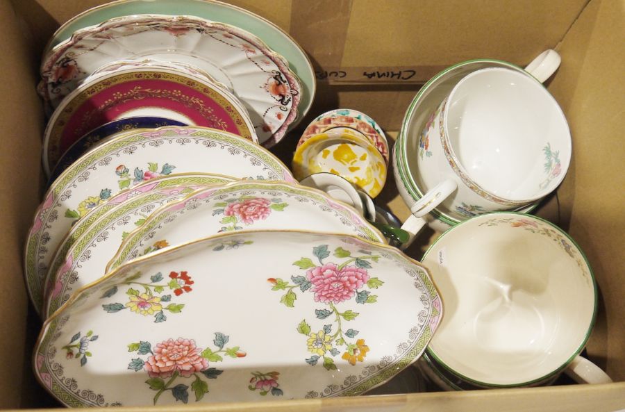 Small quantity of Royal Worcester cups and saucers, a small quantity of Spode Copeland dinner - Image 3 of 3