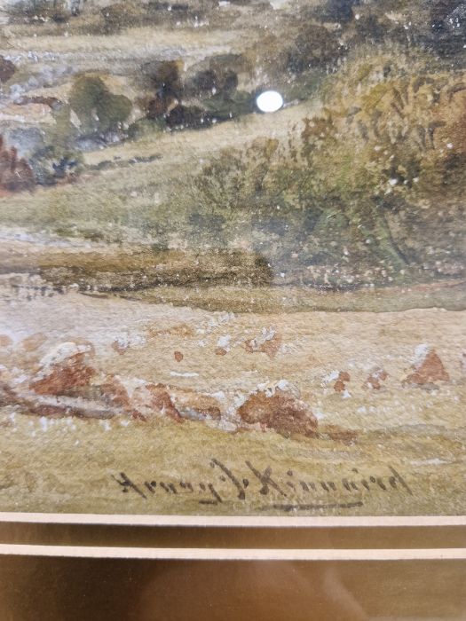 Henry J Kinnaird (1861-1929)  Watercolour  "A Sussex Cornfield", signed lower right, titled lower - Image 15 of 20