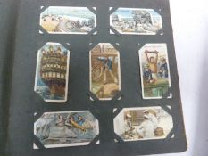 Assorted cigarette cards including John Player & Sons, Lambert & Butler, Players Cigarettes, Wills