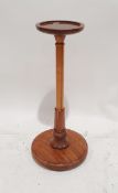 20th century two-toned stained wood jardiniere stand, 62cm