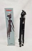 Belbom D600 deluxe three-section video tripod, boxed