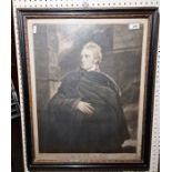 After John Hoppner Mezzotint "The Rt Honourable J.H. Frere", framed and glazed, 54.5cm x 42.5cm