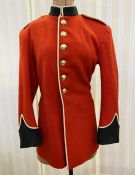 Red military jacket with Prince of Wales buttons, buttons not original