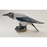 Royal Copenhagen porcelain model of a hooded crow, marked to base no.365 Condition ReportSmall,