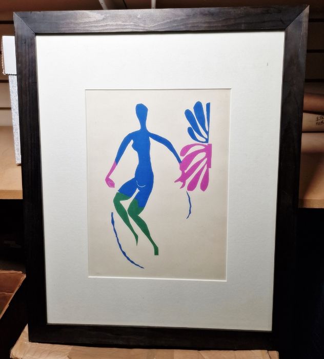 After Henri Matisse (1869-1954) Colour print 'Souvenir d'Oceanie', signed and dated '53 within - Bild 3 aus 5