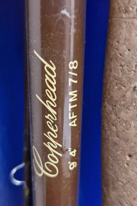 Four fishing rods (4) - Image 2 of 8