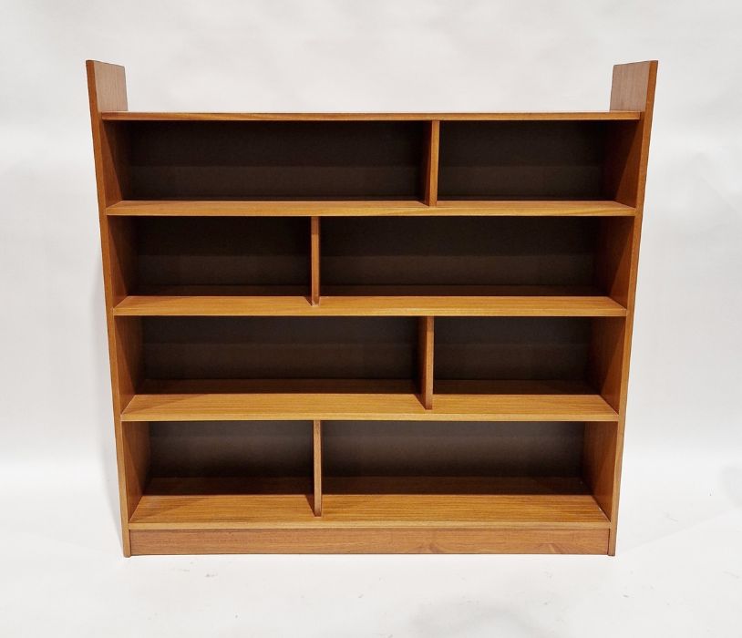 20th century MDF bookcase 109h x 120 cms x 36.5cms