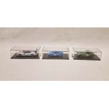 Three Spark diecast model cars to include S0585 Aston Martin DB2 no.19 LM 1949, Aston Martin