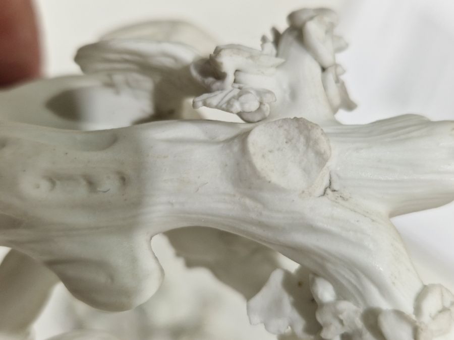 Collection of white glazed and biscuit porcelain figures, including a pair of late 18th century - Image 21 of 21