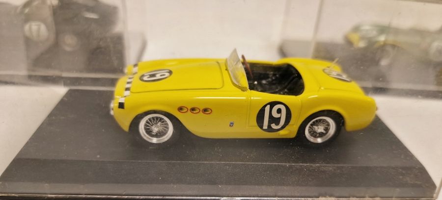 Five cased diecast model cars to include Art model 1:43 scale Ferrari 250 California no.9 winner - Image 3 of 6