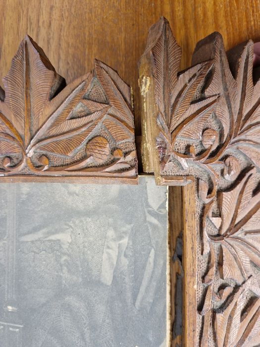 Photograph of Queen Victoria wearing a white veil and seated at a desk, with facsimile signature and - Image 4 of 4