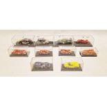 Five Best Model 1/43 diecast model cars to include Ferrari 250 LM 1965, ALFA ROMEO - TZ2 N 124 TARGA