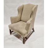 Wing back armchair