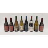 Eight various bottles of wine to include 3 x Fritz Allendorf; 1985 Rheingau, 3 x Pouilly Fume 2002