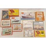 Quantity of vintage puzzles, Cunard White Star jigsaw puzzle, Victory jigsaw puzzle, other