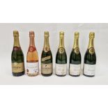 Five bottles of champagne including Tattinger 1983, Piper Heidsieck Brut Reserve, three bottles of