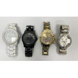 Guess wristwatch, a Toy Watch and two Marc by Marc Jacobs wristwatches (4)