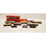 Hornby '00' gauge train set, LNER loco 7476, boxed, various track, buildings, carriages (1 box)