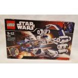 Lego Star Wars boxed set 7661 Jedi Starfighter with Hyperdrive Booster Ring in original box