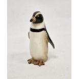 Royal Doulton model of a penguin, printed green marks, black HN. 134 impressed and incised numerals,