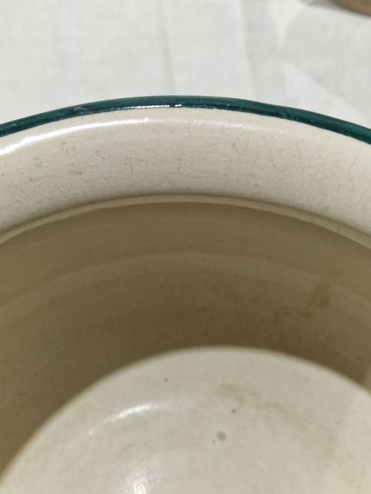 Wemyss ware red cherry pattern chamber pot, impress Wemyss ware R. H & S marks, 26.6cm wideCondition - Image 5 of 18