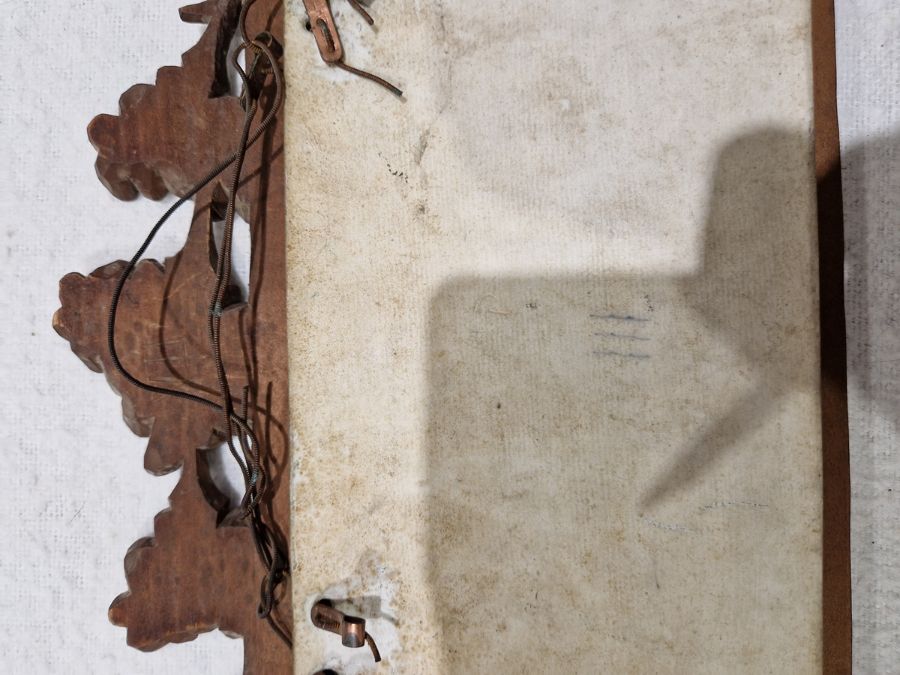 Late 19th century Continental white biscuit porcelain rectangular plaque, moulded with classical - Image 13 of 17