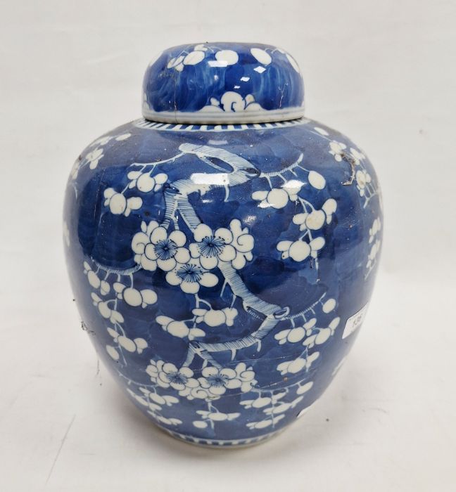 Chinese porcelain blue and white ginger jar, late Qing dynasty, with four-character Kangxi marks, - Image 2 of 23