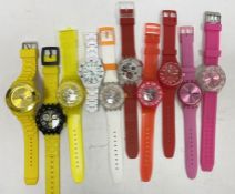 Quantity of Swatch and other costume watches (1 bag)