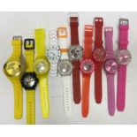 Quantity of Swatch and other costume watches (1 bag)